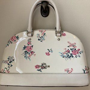 Coach Mini Sierra Floral Satchel